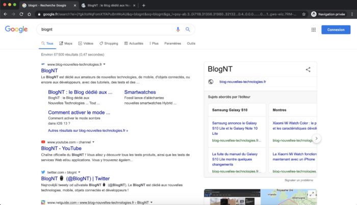 Google Recherche modifie l’affichage des résultats sur bureau avec de nouvelles icônes