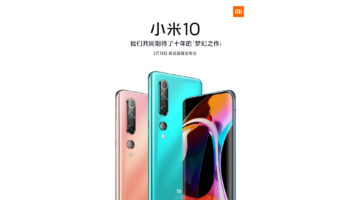 Xiaomi Mi 10 series launch poster