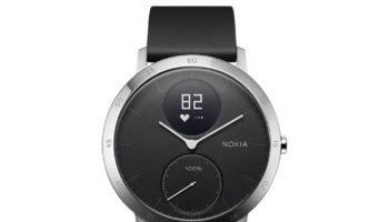 nokia steel hr hybrid smartwatch 40mm black 01