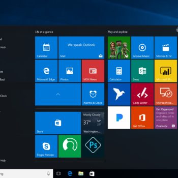 windows 10 start