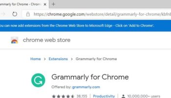Chrome Web Store without secure extensions warning