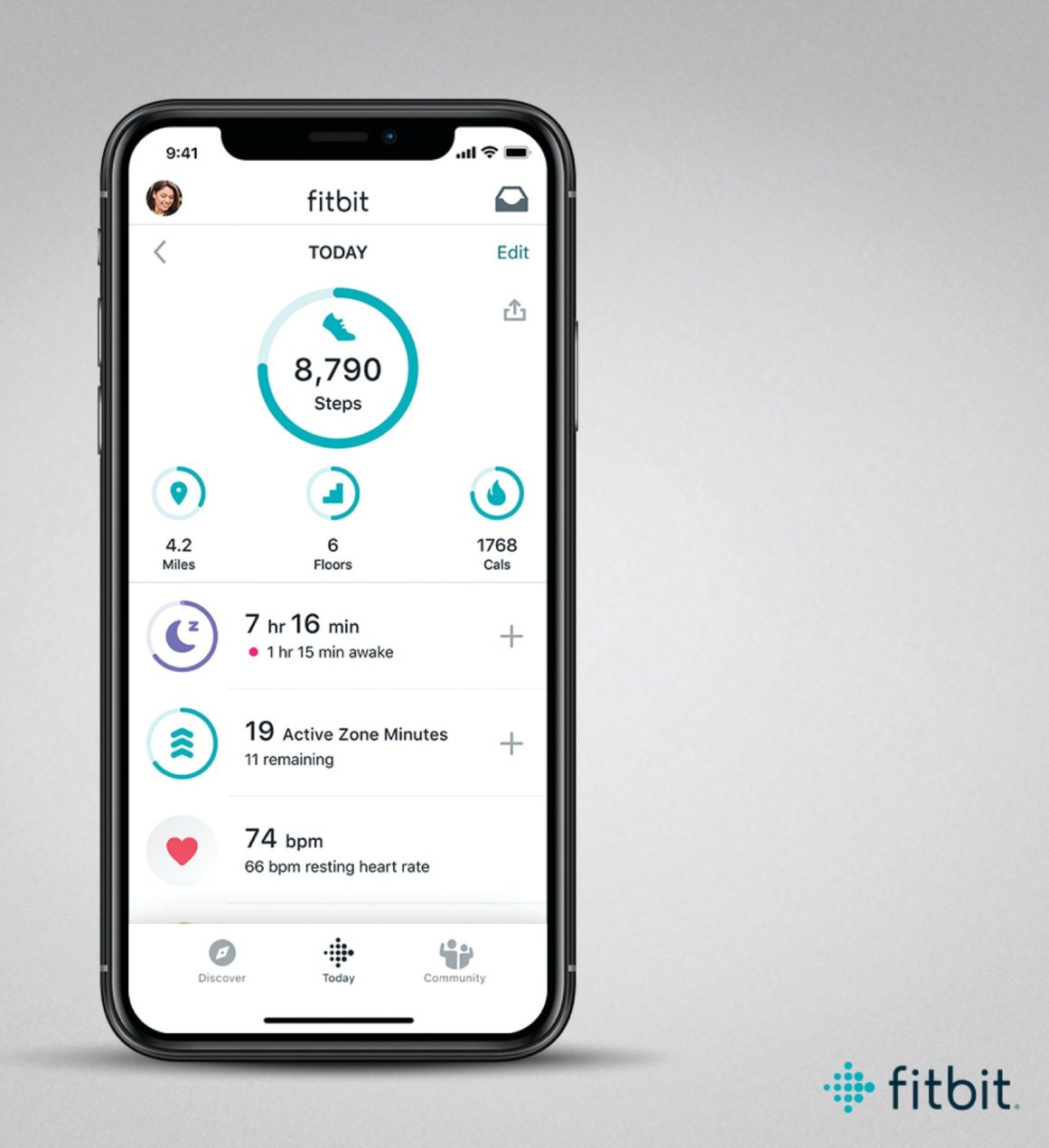 Fitbit App iOS AZM Today