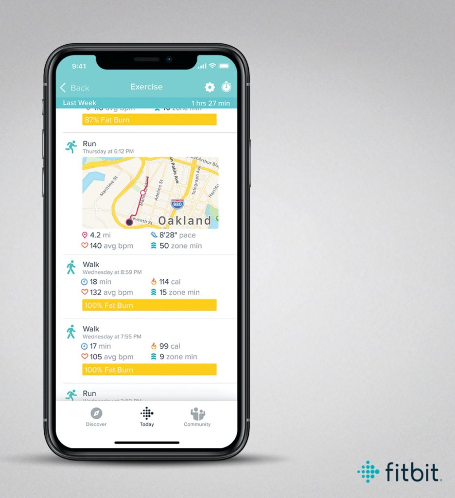 Le Fitbit Charge 4 se dote d'un GPS et d'autres fonctionnalités d'activité 57 Fitbit App iOS exercise summary