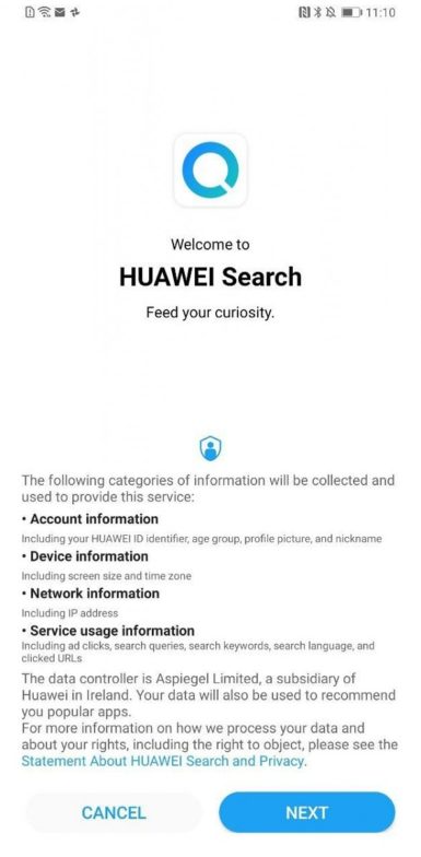 Huawei Search Light Theme 4
