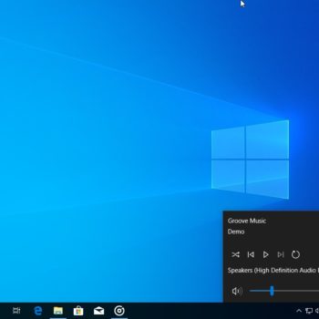 Music Controls in Windows 10