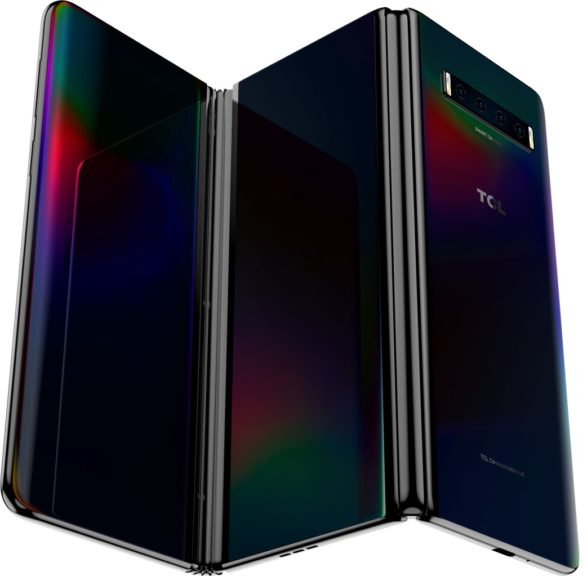 Tri fold display concept image 1