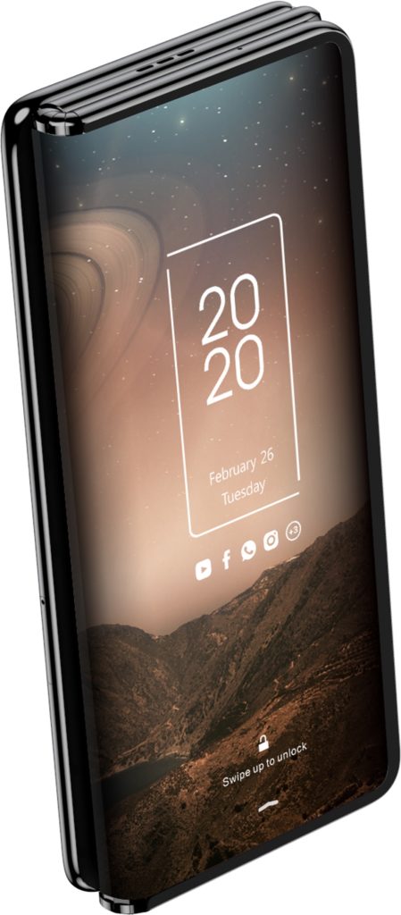 TCL a montré ses prototypes de smartphones pliables, et c'est excitant 51 Tri fold display concept image 2