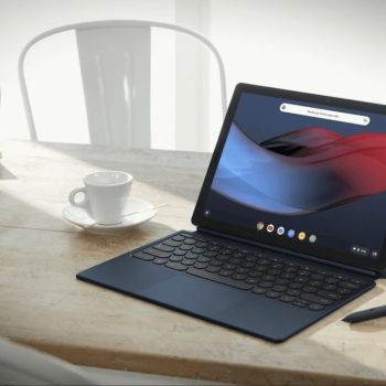 google pixel slate desk
