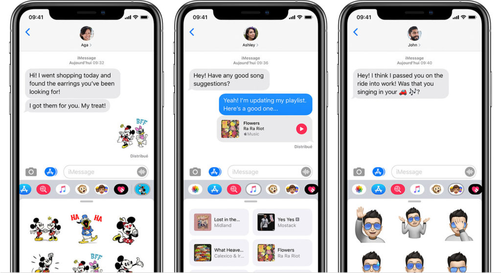 ios13 iphone xs imessage apps hero