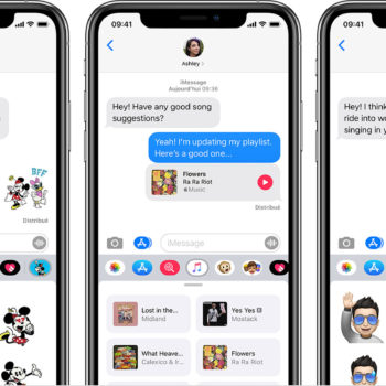 ios13 iphone xs imessage apps hero