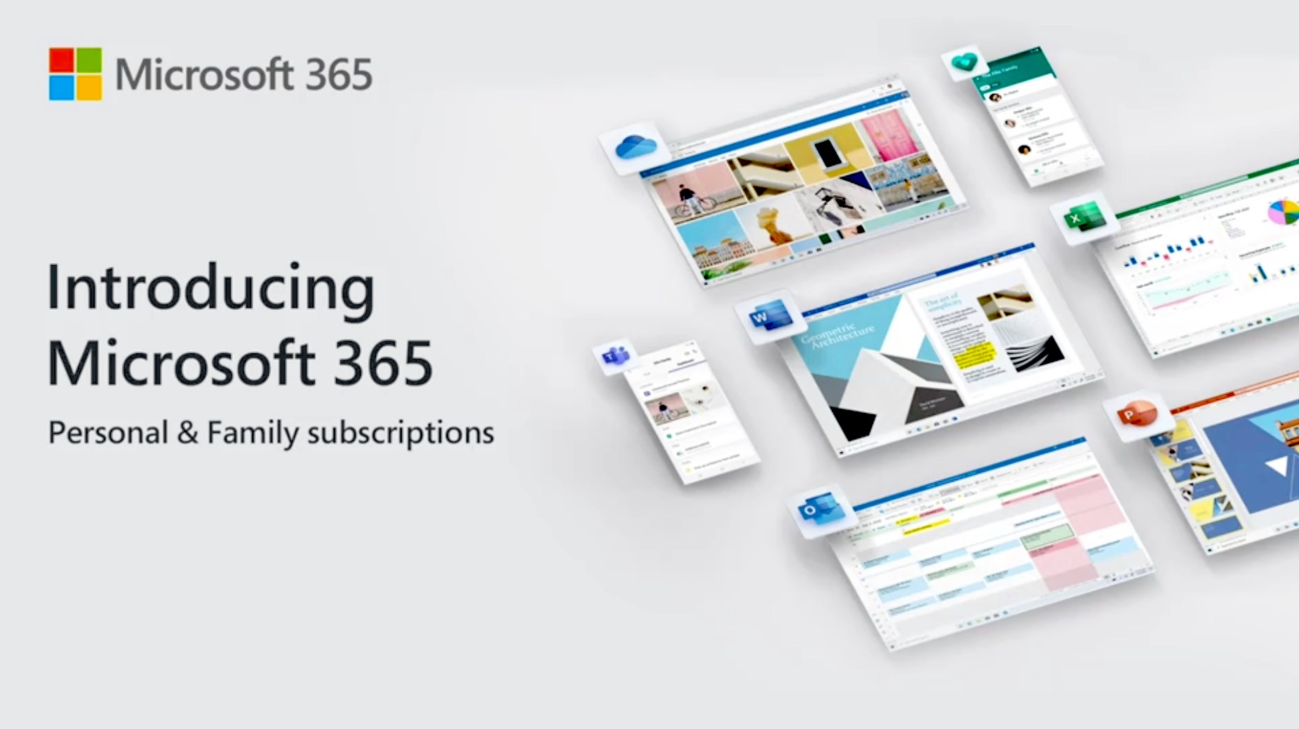 Microsoft 365 donne une touche familiale aux abonnements à Office