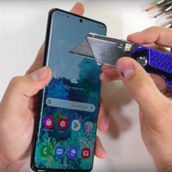 samsung galaxy s20 ultra durability test youtube jerryrigeverything 1583590765813