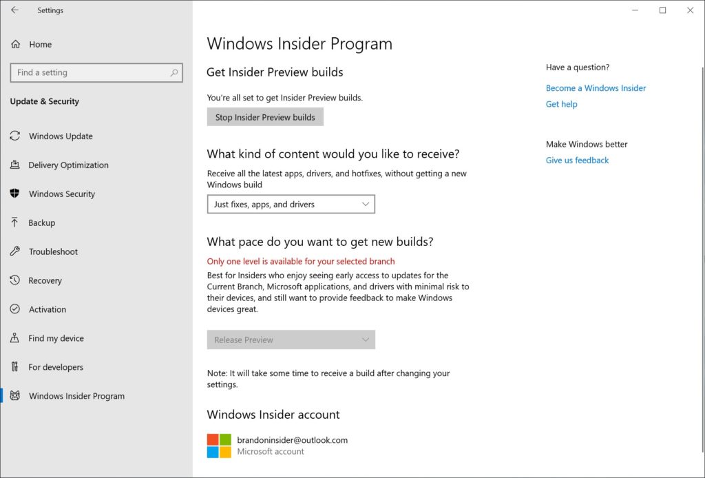 Comment installer la version finale de Windows 10 May 2020 Update ? 56 9886dc80228bd86b46bf6695d859918e