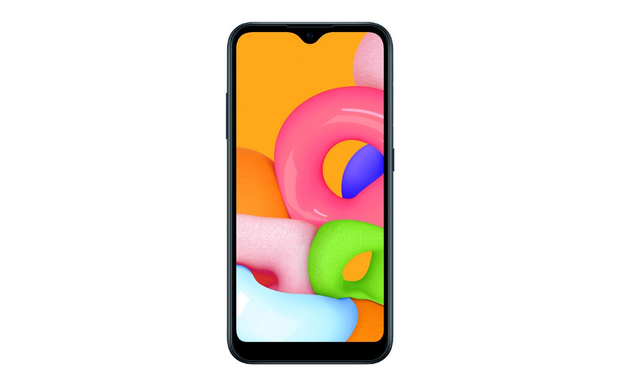 Galaxy A01 front