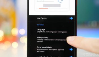 Live captions Pixel 4 tips