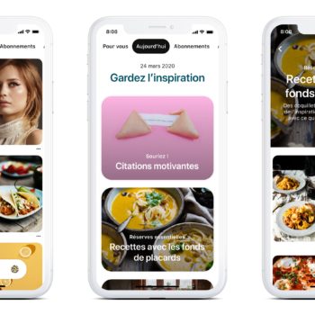 Onglet Aujourdhui Pinterest France 2