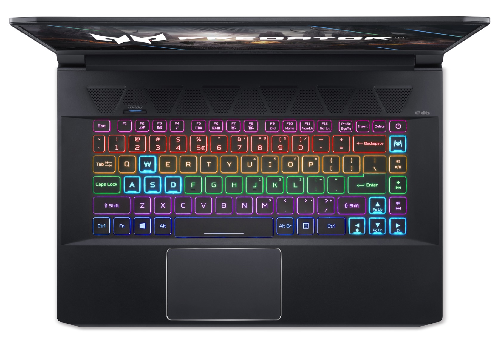 Predator Triton 500 PT515 52 RGB key backlit keyboard