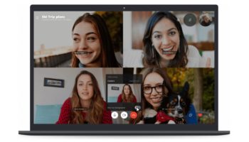 Skype Background blurr