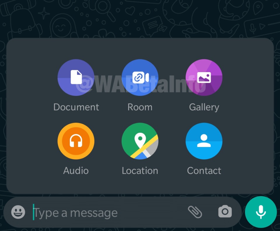 WhatsApp ajoutera bientôt l'intégration de Messenger Rooms 53 WA SHARESHEET ROOMS ANDROID