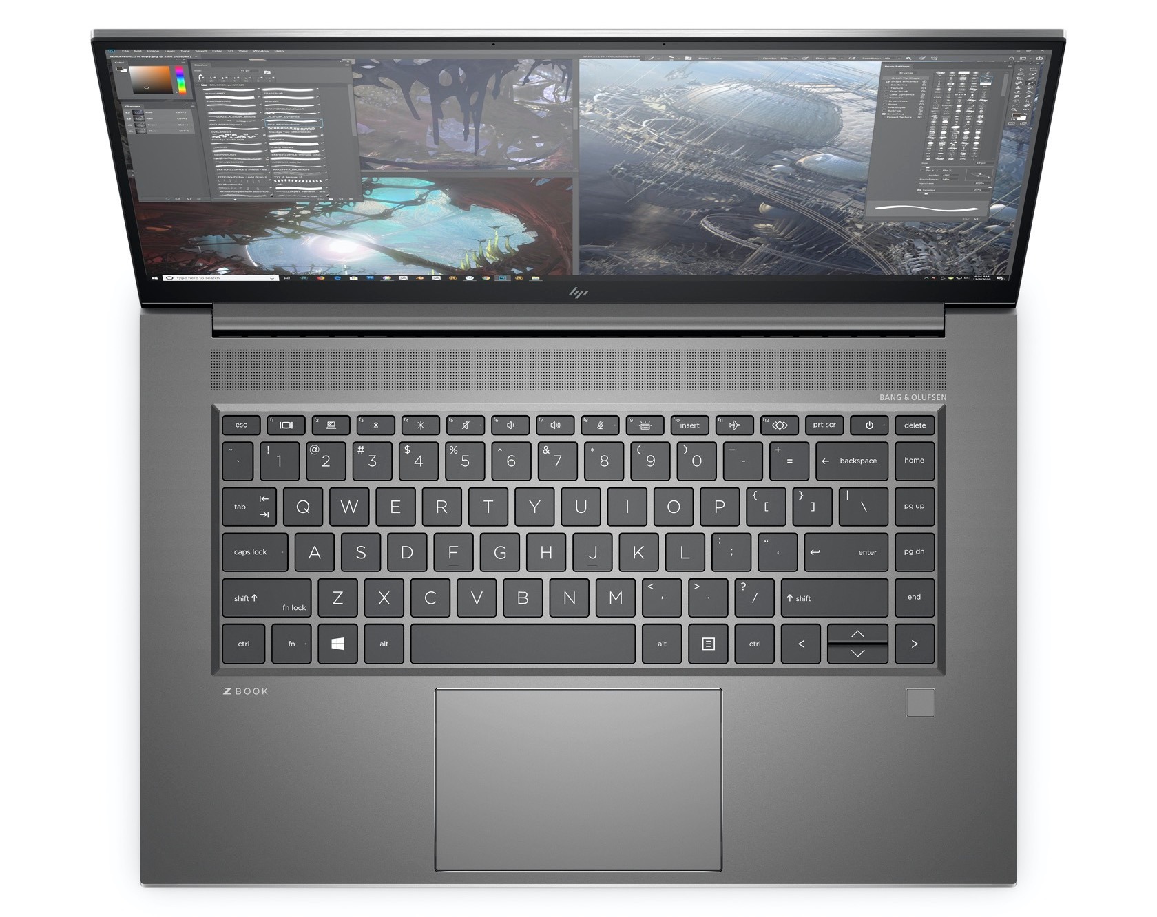 ZBook Studio Create 15 WS Aerial