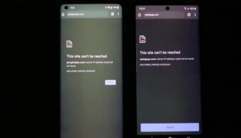 oneplus 8 pro ecran vert