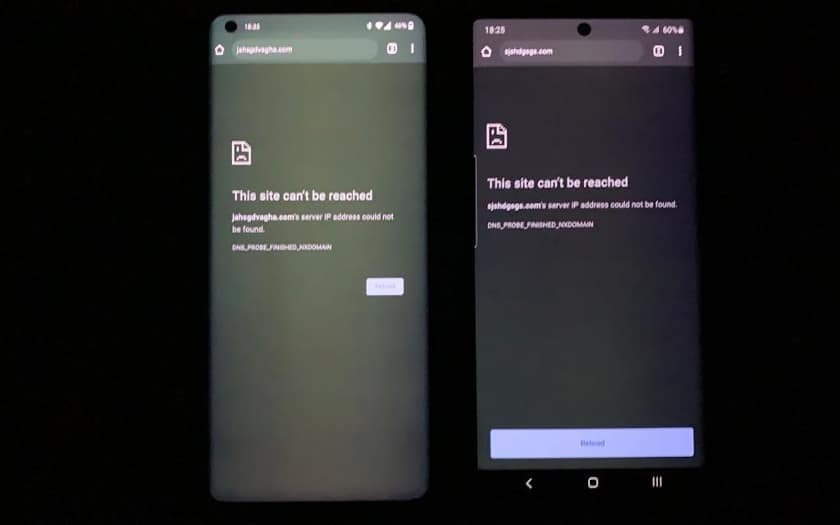 oneplus 8 pro ecran vert