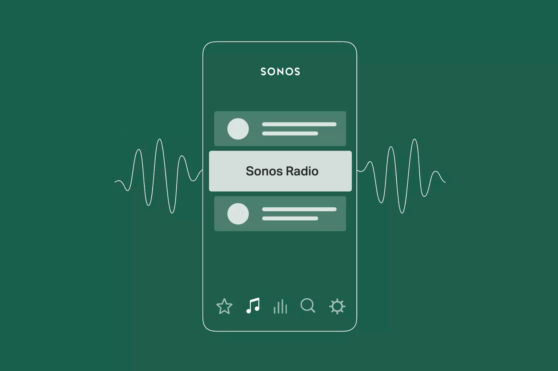 Sonos Radio, Sonos lance son propre service de streaming radio