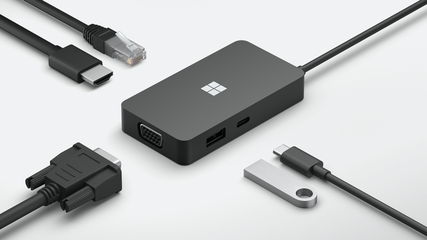Microsoft USB C Travel Hub