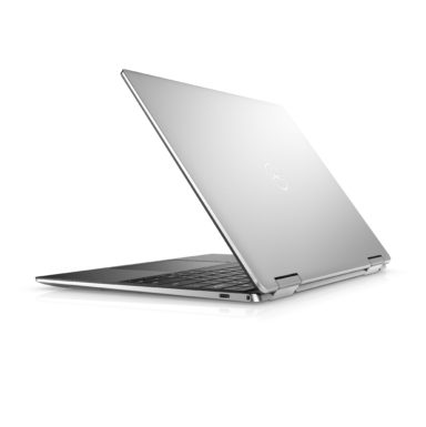 XPS 13 2 in 1 left angle exterior black