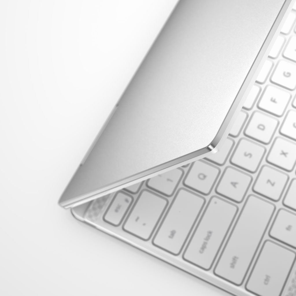 Dell annonce son nouveau XPS 13 qui intègre les processeurs Intel de 10e génération 48 XPS 13 2 in 1 left close up keyboard white