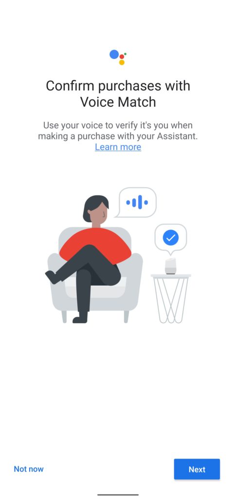Google Assistant vous permettra d'effectuer des paiements avec votre voix 43 assistant payment voice match 2