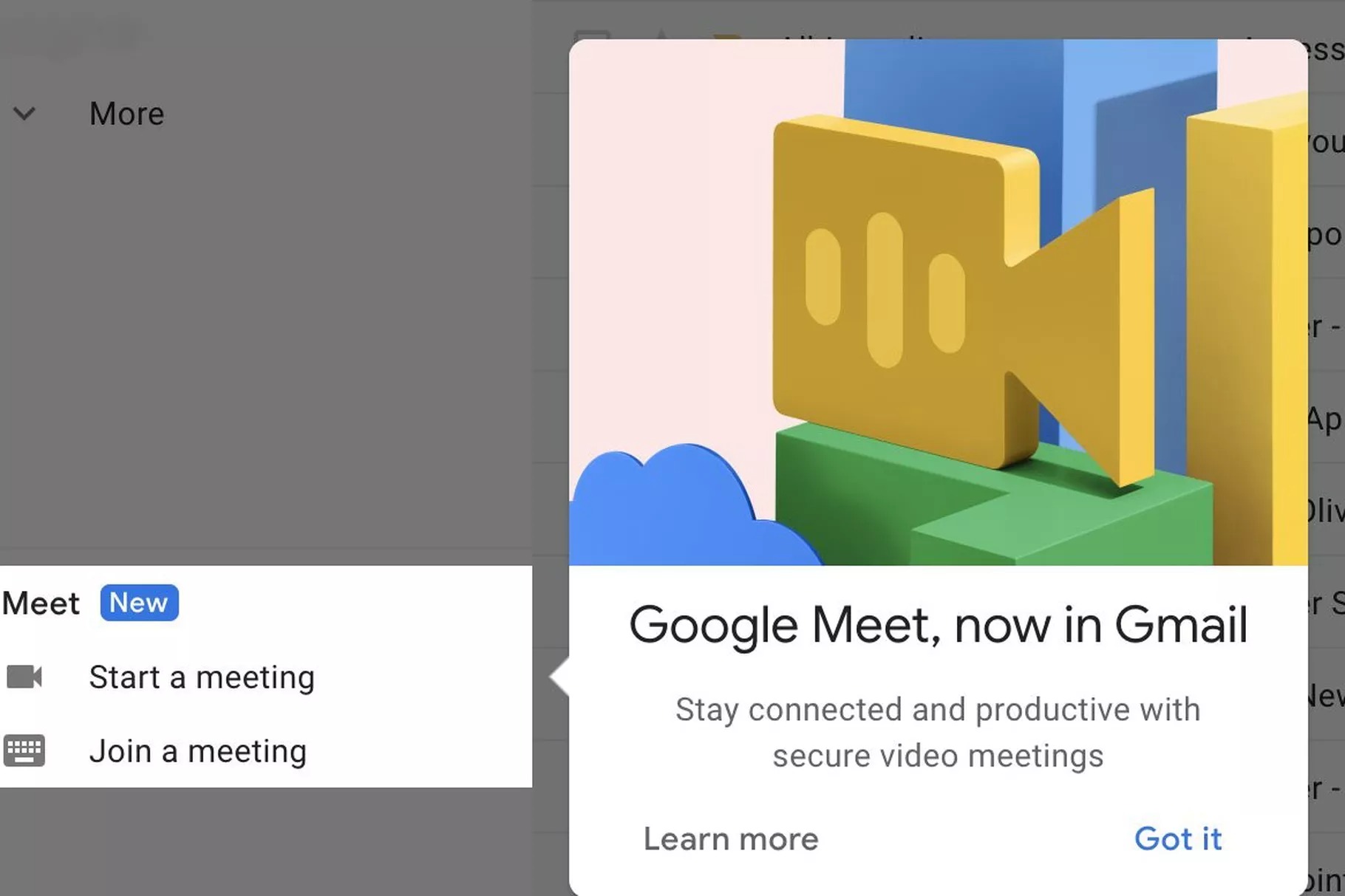 google meet poup.0