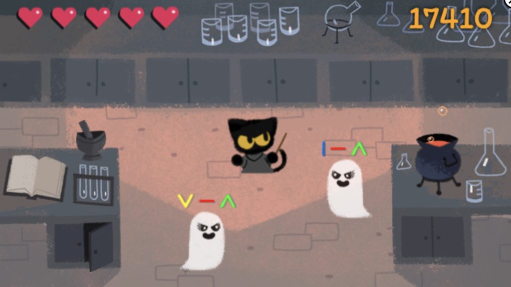 jeux des doodles google populaires halloween 2016 1