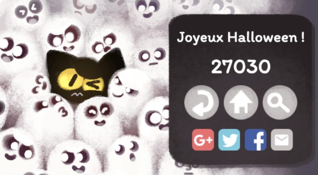 jeux des doodles google populaires halloween 2016 3