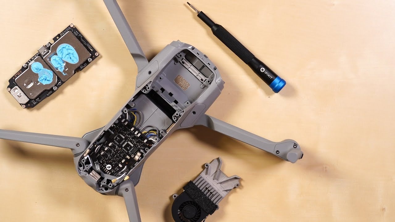 Le démontage de iFixit du DJI Mavic Air 2 ferait honte aux smartphones