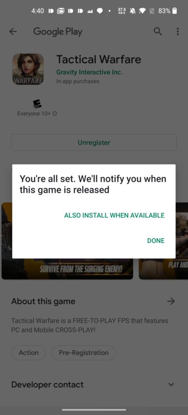 play store pre register automatic install 1