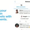 twitter retweet comments