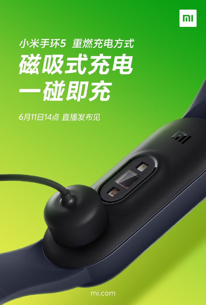 Xiaomi détaille les nouveautés du Mi Band 5 : écran plus grand, charge magnétique, et plus 46 006mZuRsly1gflvffth5ij30u018gqj9