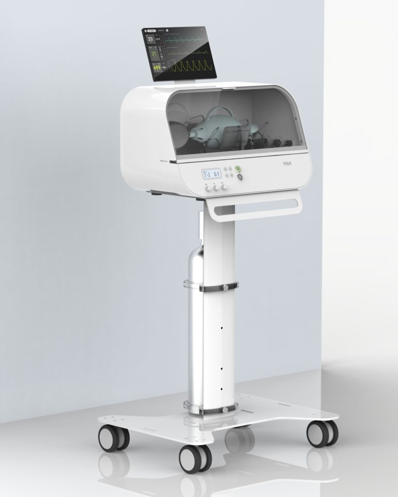 Fitbit Flow, un ventilateur d'urgence à faible coût pour les patients atteints du COVID-19 48 200526 Flow Stand2 1639x2048 1
