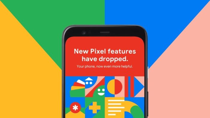 Les smartphones Pixel de Google vont recevoir de nouvelles fonctionnalités