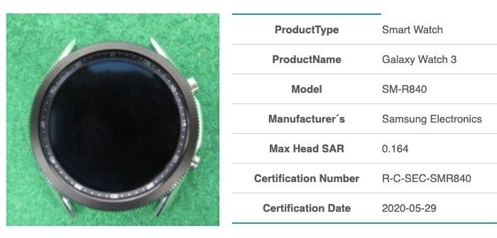 Les détails clés de la Galaxy Watch 3 divulgués en ligne 46