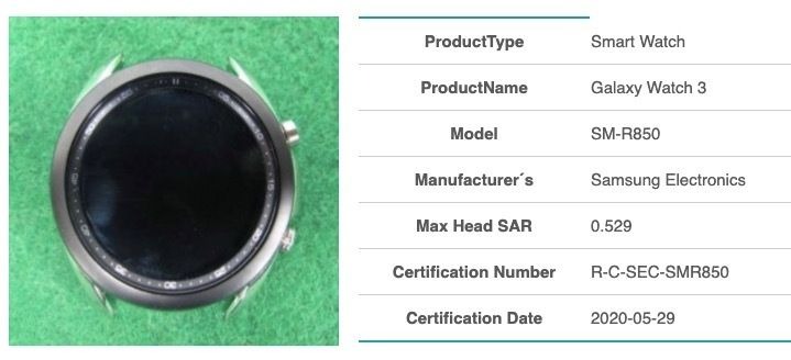 Les détails clés de la Galaxy Watch 3 divulgués en ligne 47