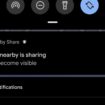 Nearby Sharing notification crop