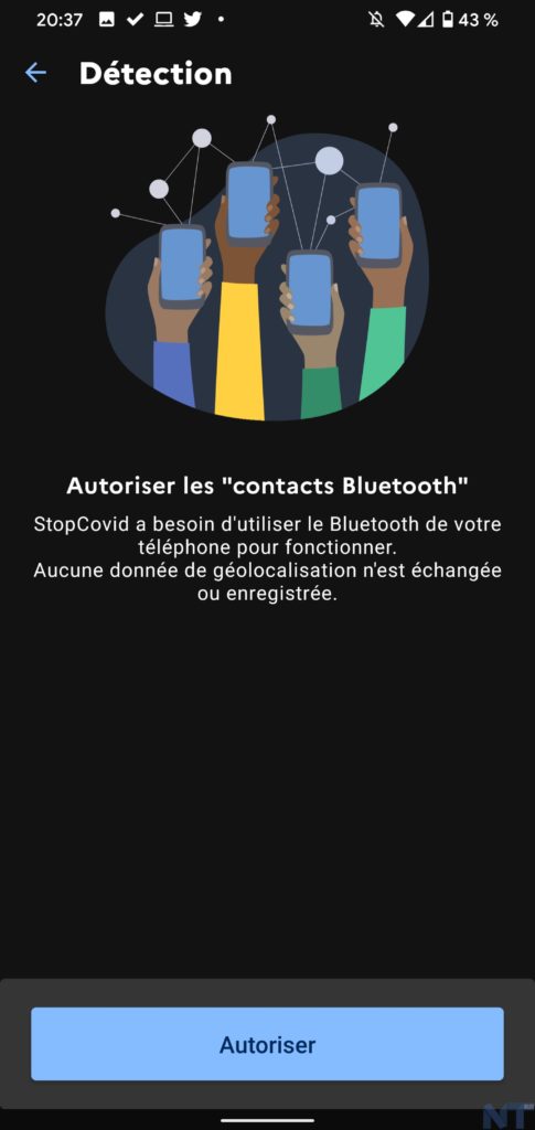 StopCovid Android BNT 11