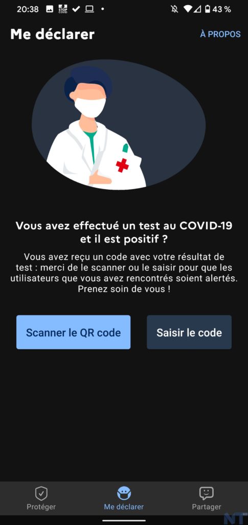 StopCovid Android BNT 3