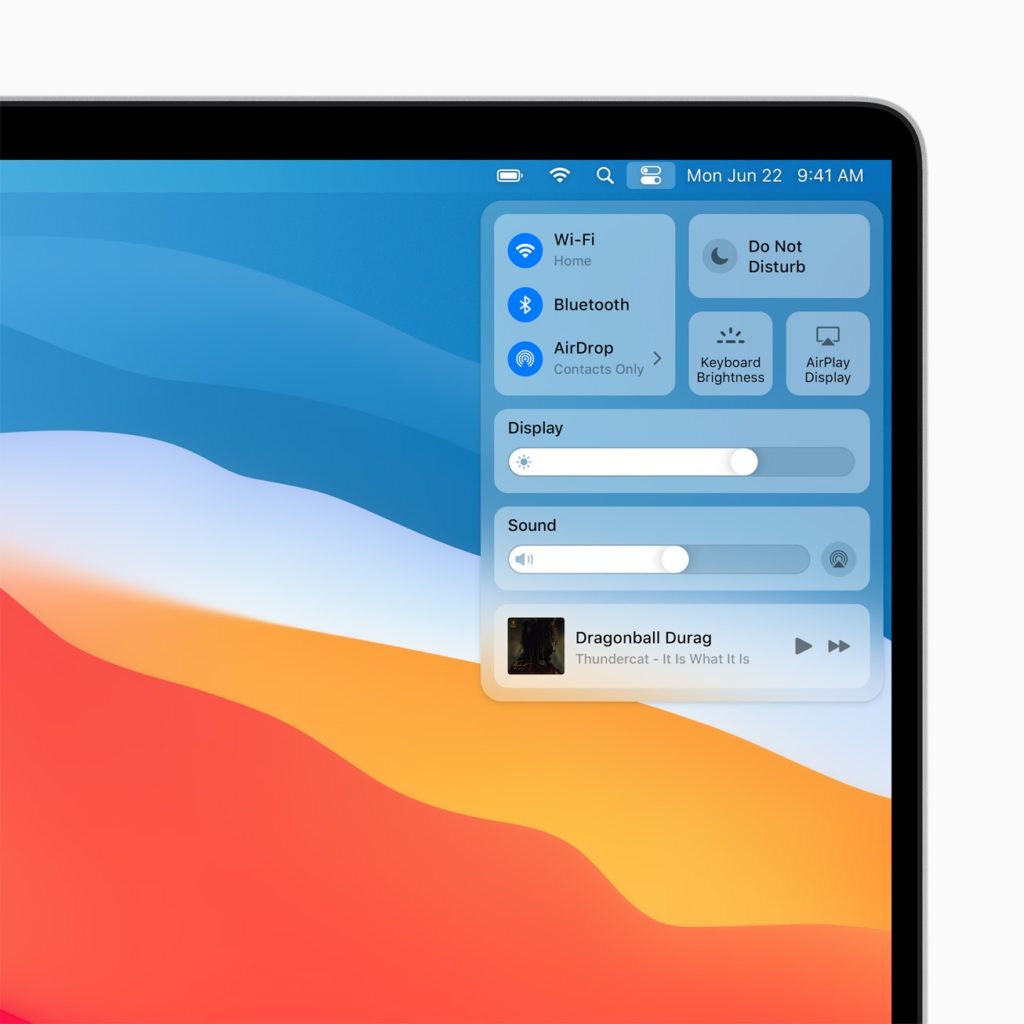 apple macos bigsur controlcenter