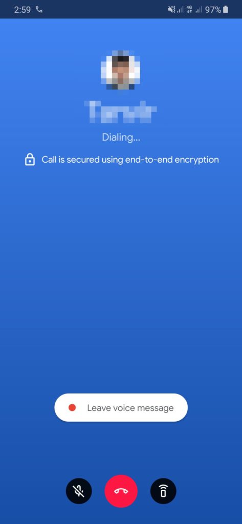 Google Duo ajoute de nouveaux émois et un message de chiffrement de bout en bout 51 google duo e2e 1
