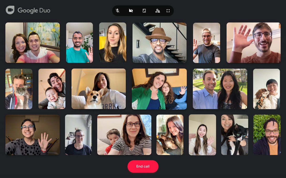 google duo web group