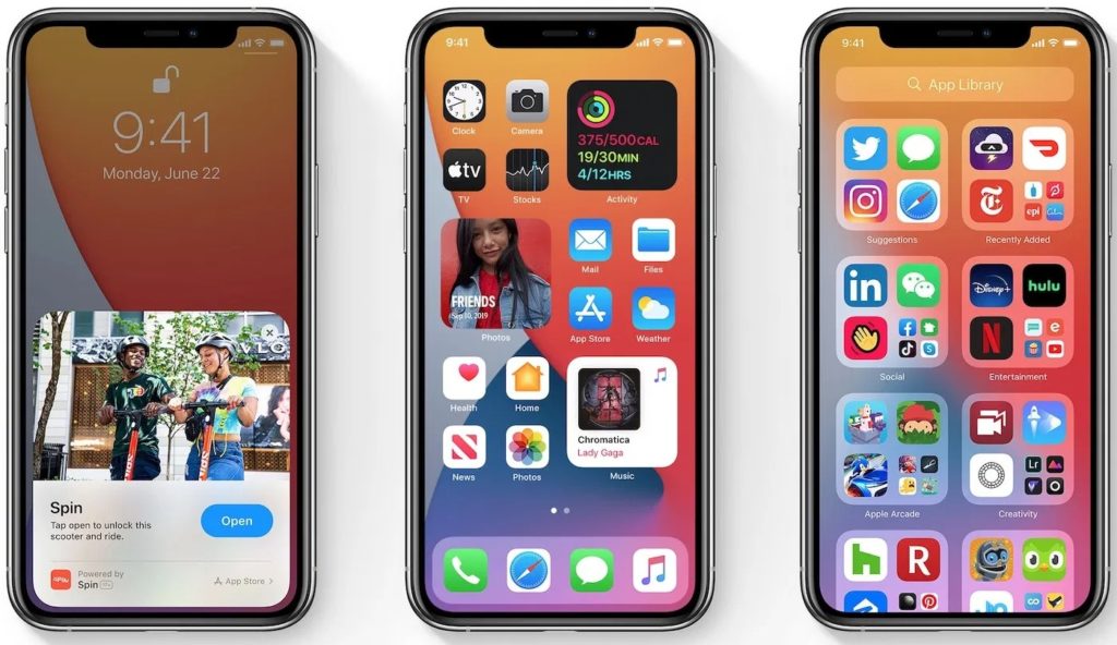 iPhone iOS 14 Officiel App Clip
