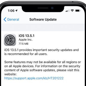 ios 13 5 1 released iphone